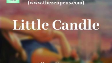 Photo of “Little Candle” — Prose Poetry by Allyna Kemmy